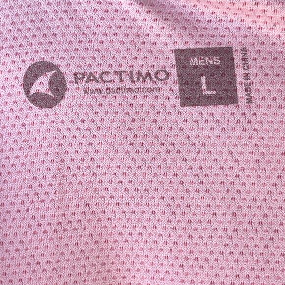 Pactimo Racing Cycling Jersey Zip Front Short Sleeve Tucson Arizona Pink Mens L - Picture 7 of 11